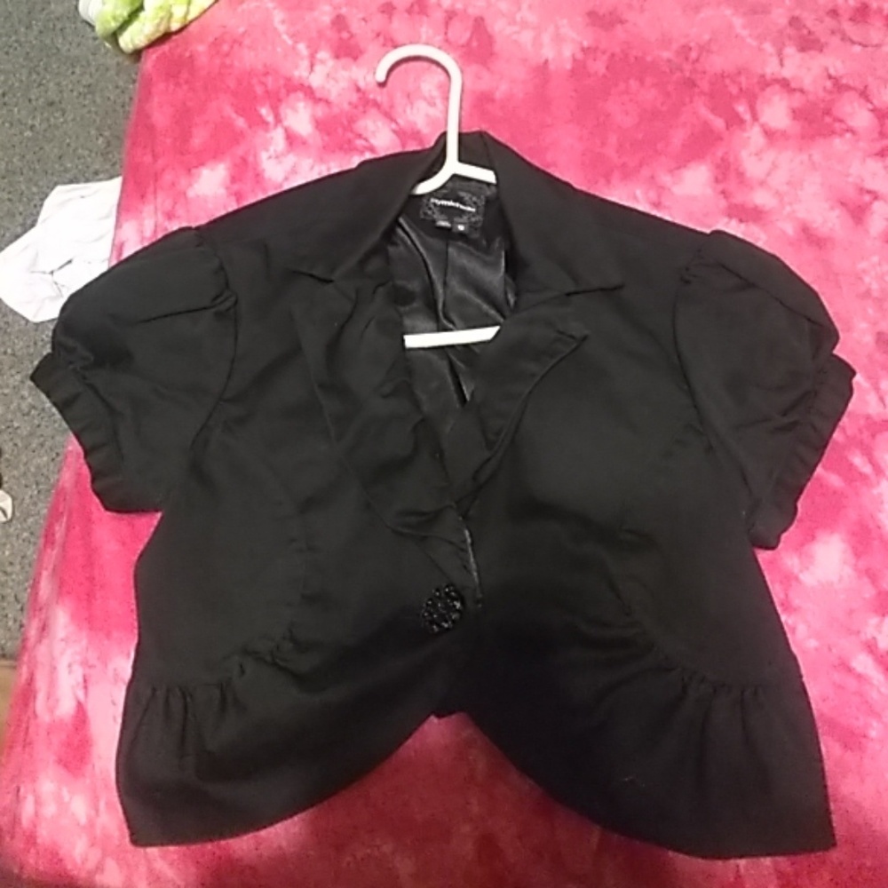 mymichelle short black jacket